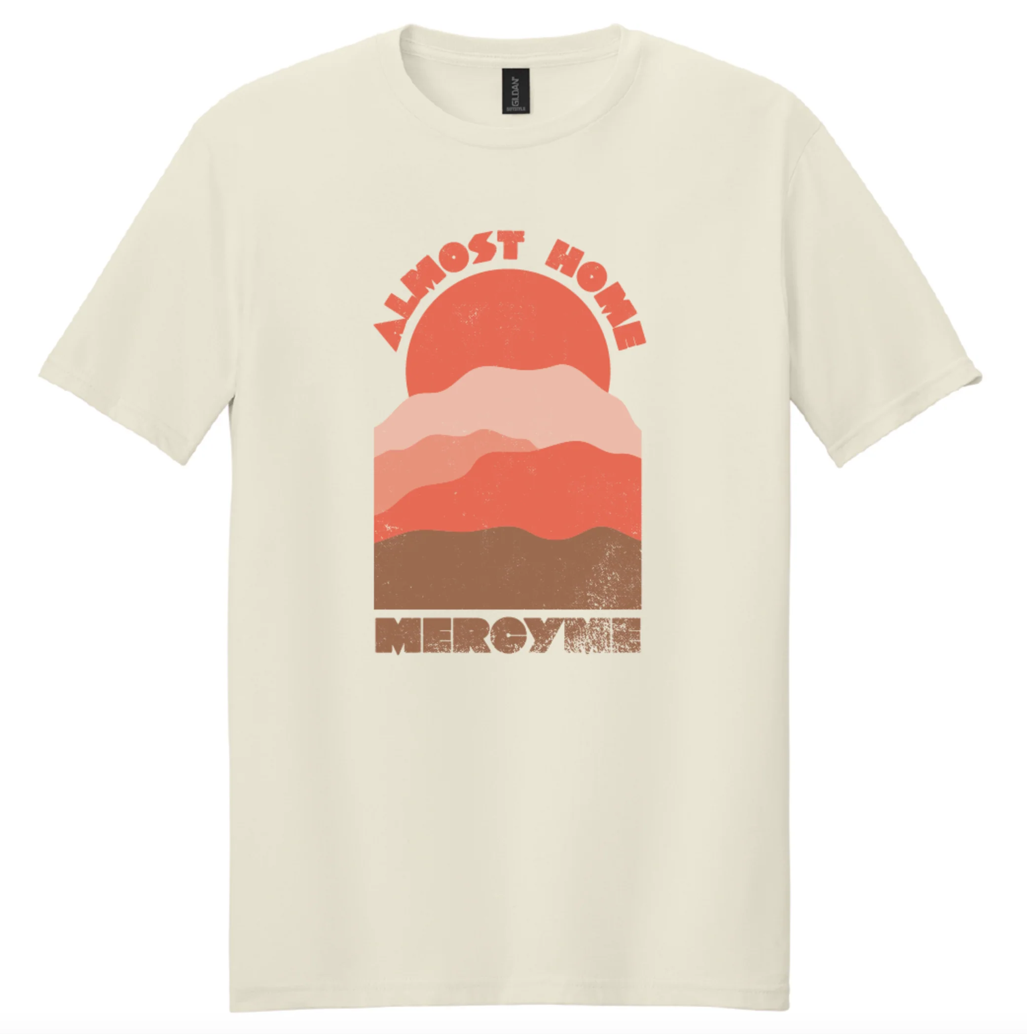 MercyMe Almost Home Vintage Mountain Range Tee